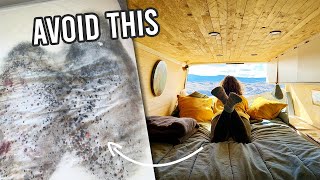 WATCH THIS If You Want To STOP Mold Under Your Mattress (Solutions and Prevention) | Van Life