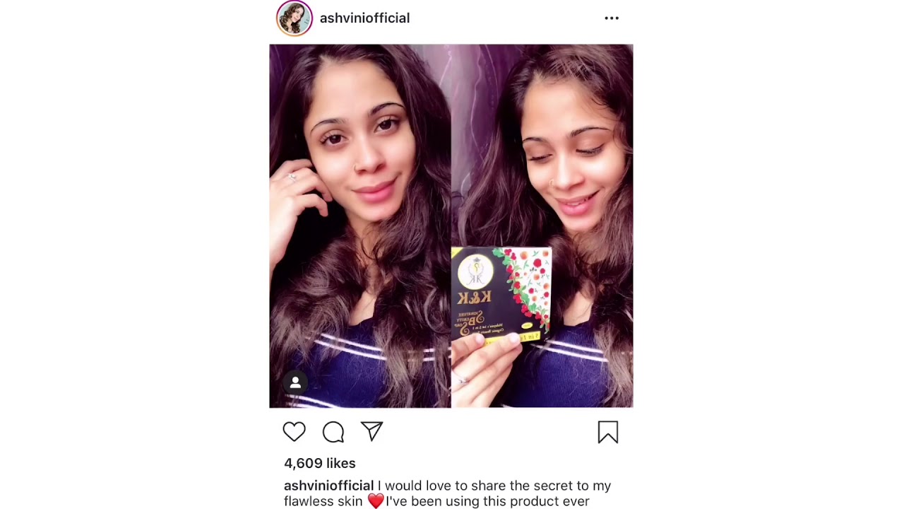 Ashvini Official First Impression On Kk Signature Beauty Soap It Removes All My Makeup Youtube