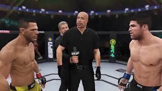 Rafael Dos Anjos vs Vincente Luque UFC 4 Fight screenshot 1