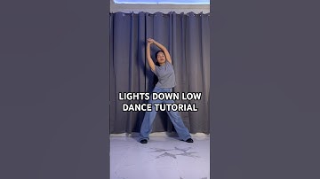 Lights Down Low Dance Tutorial Slow and Mirrored #dancetutorial #lightsdownlow