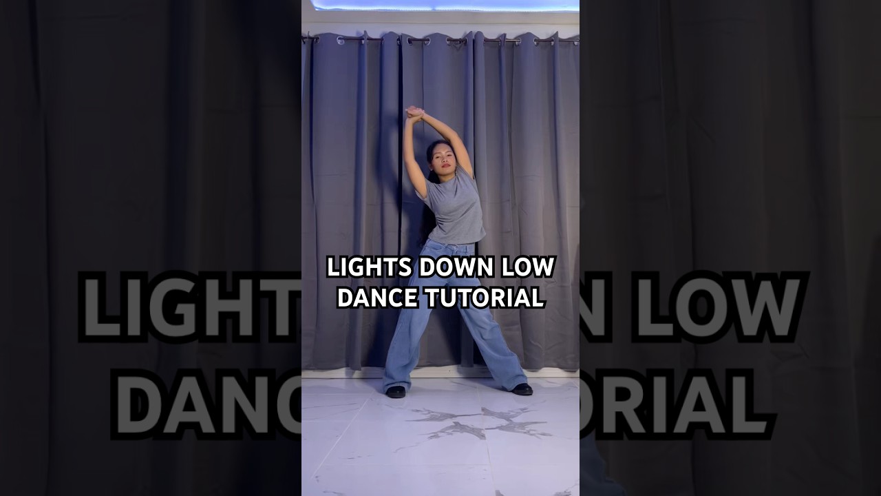 Lights Down Low Dance Tutorial Slow and Mirrored 