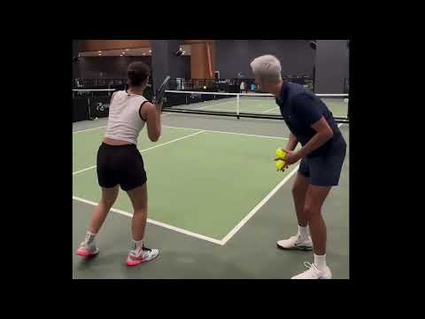 Hybrid backhand training with Malaysian national tennis player- Marcel Chan