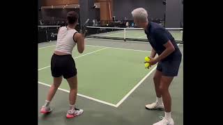 Hybrid backhand training with Malaysian national tennis player- Marcel Chan