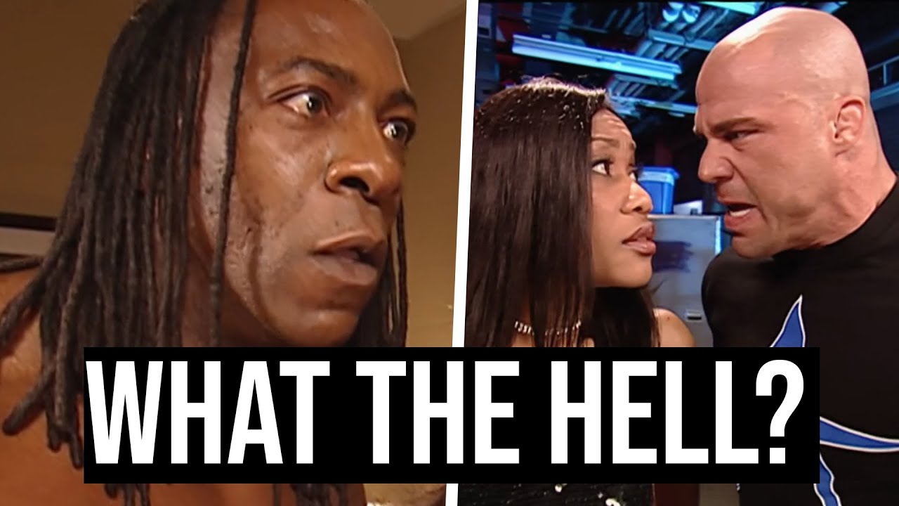 When Kurt Angle Wanted Booker T's Wife Sharmell