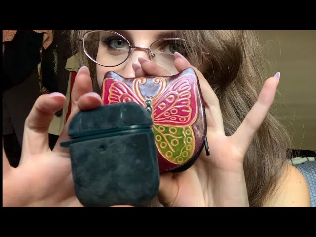 lofi asmr what's in my purse