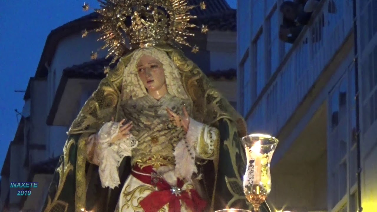 Procesión J. Atado Columna y V. de la esperanza Ferrol 2019
