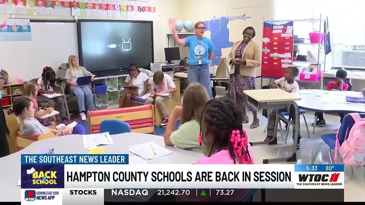 Hampton Co. students return to classroom; officials talk changes to ...