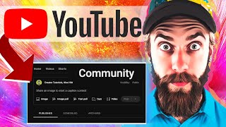 Community Tab: YouTube's BEST & LEAST Used Feature  [ Easily Get More Views and Subscribers ]