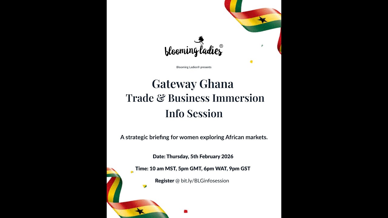 Info Session - Gateway Ghana Trade & Business Immersion