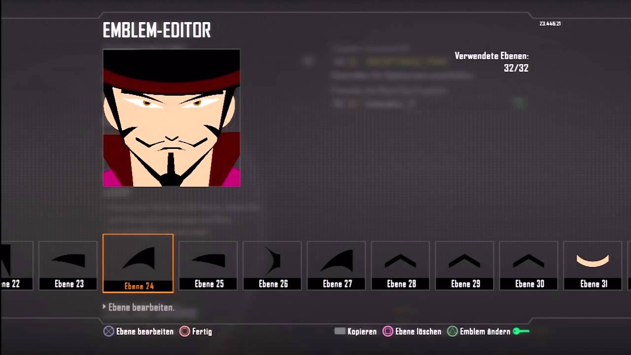 Black Ops 2 Mihawk Emblem Preview Cod Bo2 エンブレムの作り方 解説動画 コツ 力作エンブレムまとめ Naver まとめ