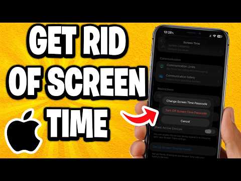 How To Get Rid Of Screen Time On iOS 26 Without Passcode - Step By Step