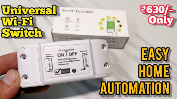 Wifi smart switch smart life 10A unboxing & review