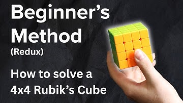 How To Solve a 4x4 Rubik