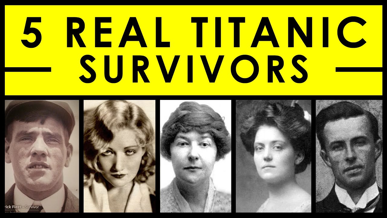 5 Real Titanic Survivors Their Stories