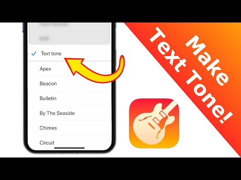 Video: Cara Memasang Melodi Pada SMS Di IPhone