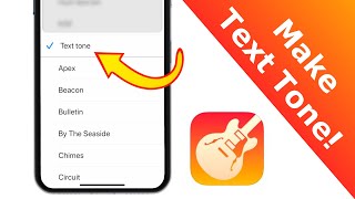 How to make CUSTOM Text Tones / Ringtone for iPhone! [2020]