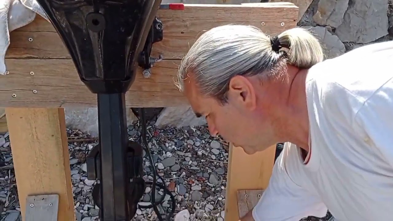 tohatsu kıçtan takma tekne motor yağı ve  filtre değişimi