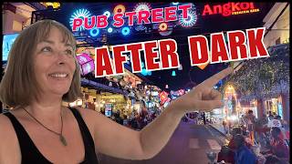 Siem Reap After Dark | Riverside to Pub Street Nightlife Walking Tour 🇰🇭