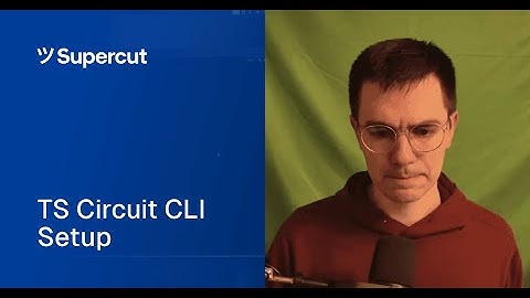 The tscircuit Command Line Tool