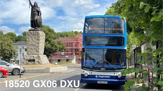 Stagecoach South Winchester 18520 GX06 DXU Route 69 To Fareham 19th July 2026