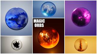 Magic Orbs - Niagara Fluids | Unreal Engine 5.5  