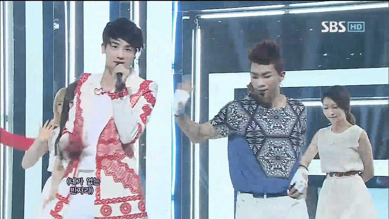 Имперские дети [последействия] @SBS Inkigayo популярная песня 20120708