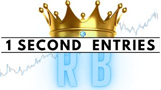 Making Entries on The 1 Second Time Frame | This is Crazy! #forex #forexanalysis #royalblufx