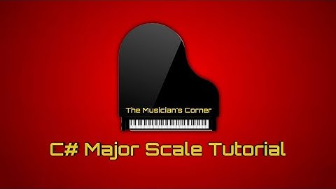 How To Play Piano | C# Major Scale Tutorial