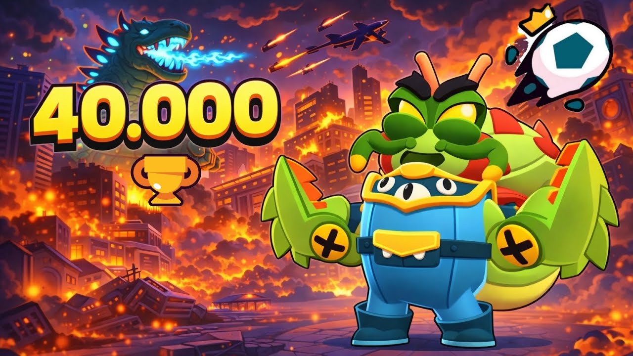 40.000 Kupa Oldum🥳-Brawl Stars 