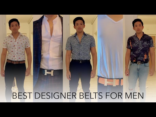 BEST DESIGNER BELTS FOR MEN — Hermès, Louis Vuitton, Gucci