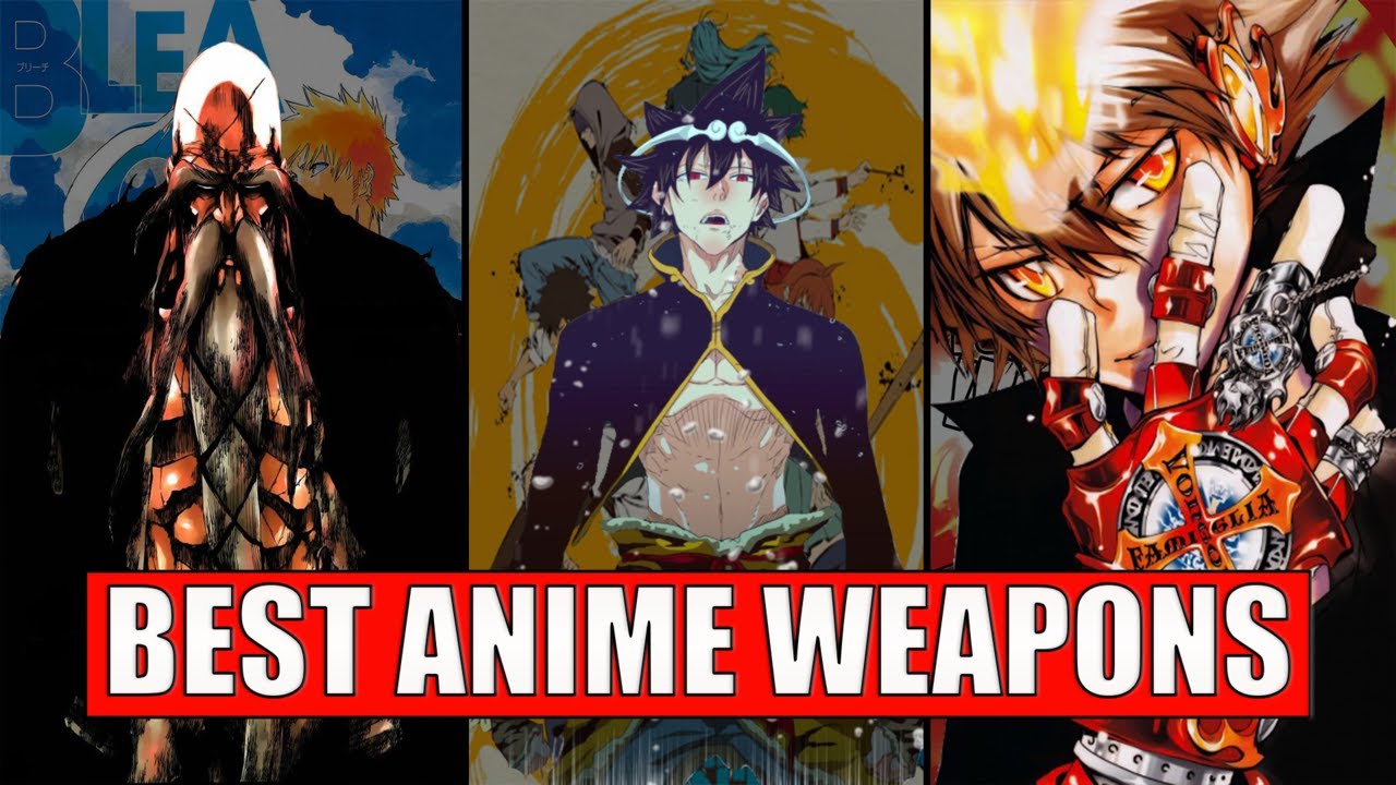 Top 25 Best Anime Weapons Of All Time The Ultimate List  FandomSpot