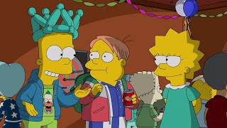 La pijamada de Bart y Lisa Los simpson capitulos completos en español latino