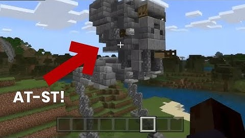 How To Build A First Order AT-ST In Minecraft