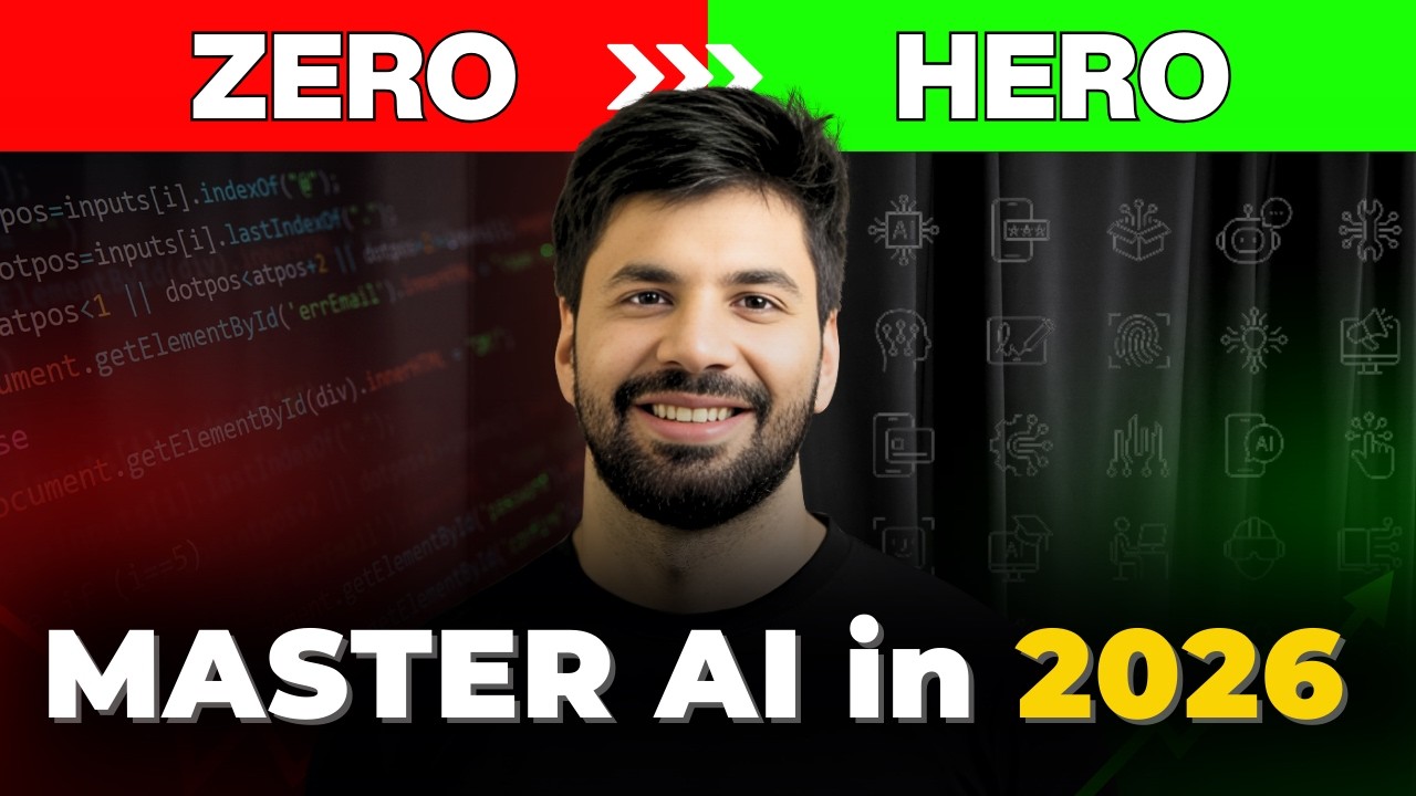 If you want to master AI in 2026, watch this. - YouTube