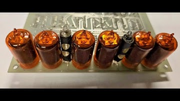 Vintage 1972 TTL Logic Digital Nixie Clock B&F - saving and bringing back to life. -