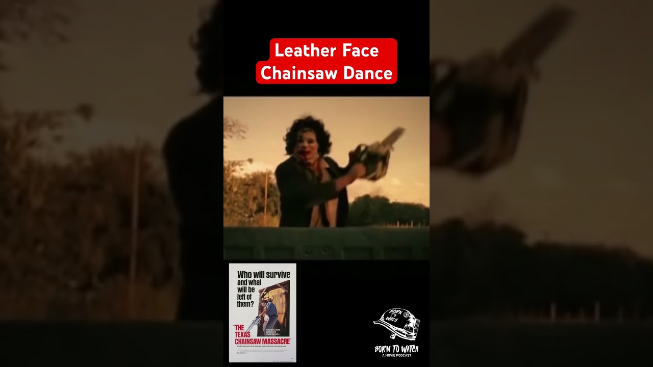 Leather Face Chainsaw Dance | The Texas Chainsaw Massacre | Classic Horror #movie