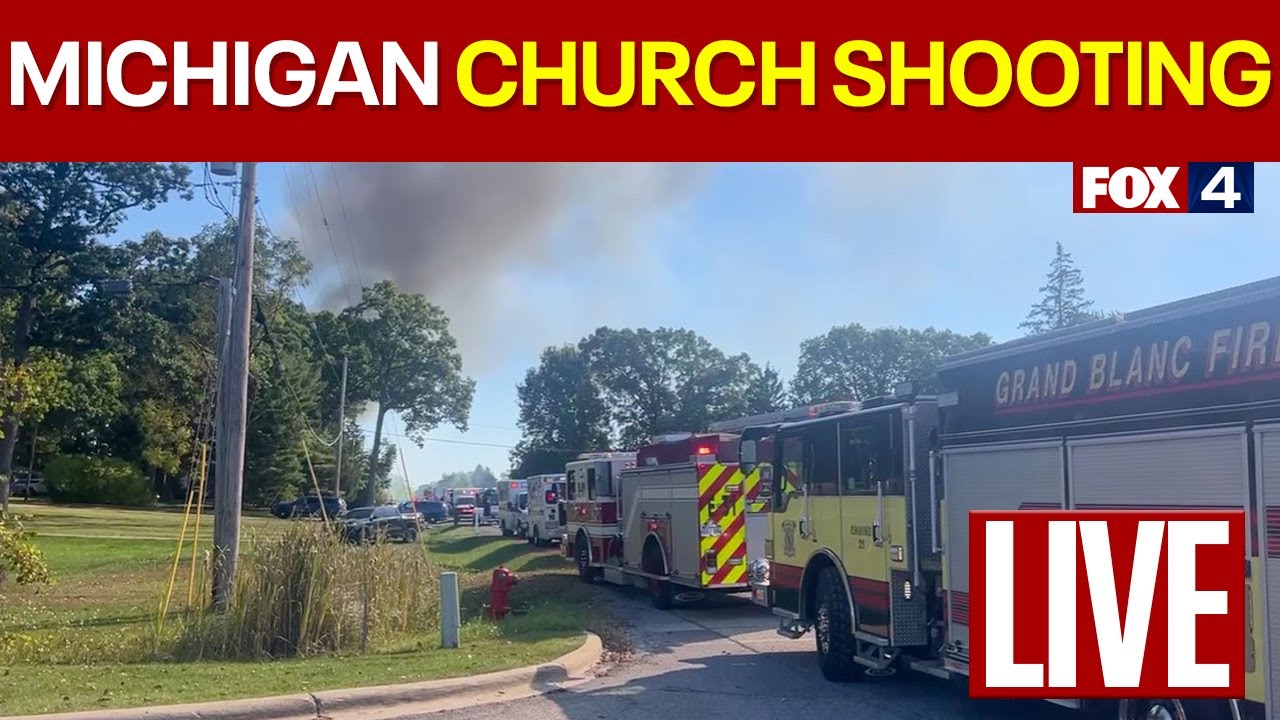 🔴LIVE: Michigan Church Shooting