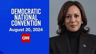 CNN: Day 2 of 2024 Democratic National Convention Intro/Opening