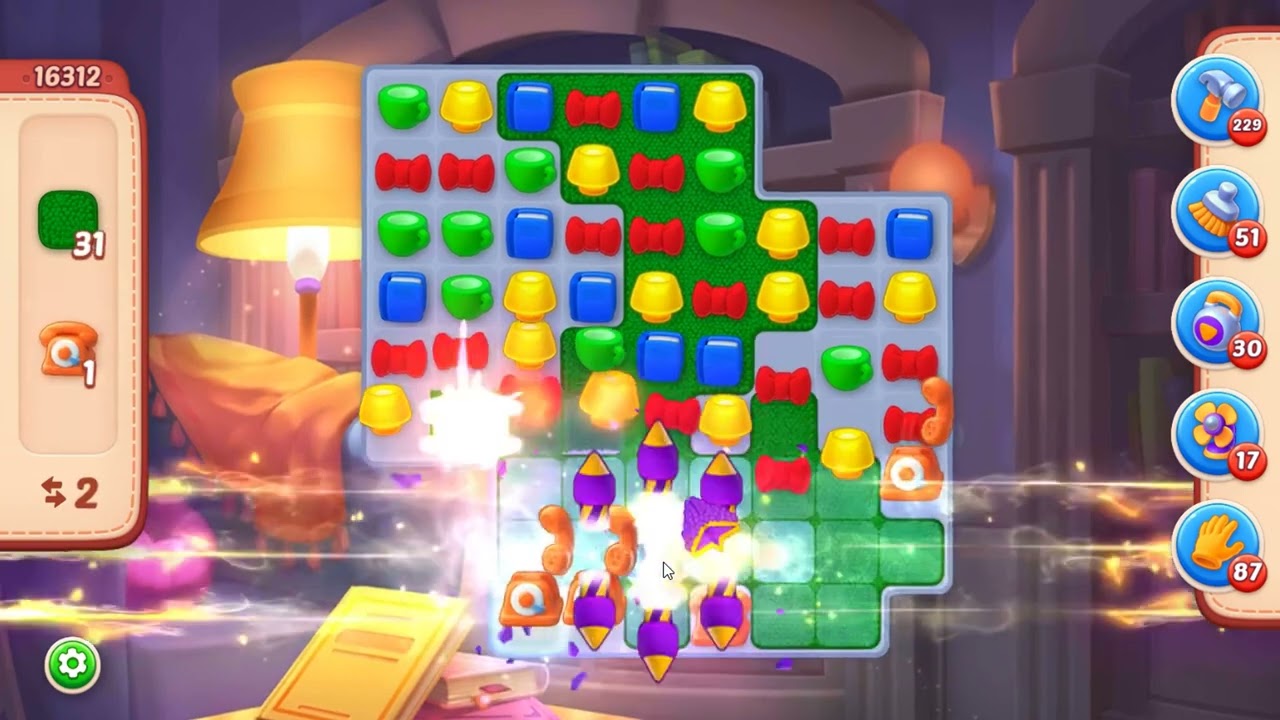 Homescapes Level 16312 - NO BOOSTERS 🏠 | SKILLGAMING ✔️