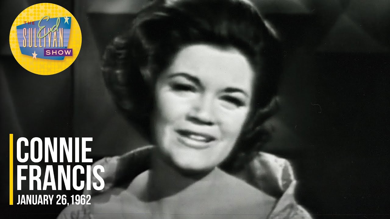 Mira Connie Francis "Don't Break The Heart That Loves You" on The Ed Sullivan Show en YouTube