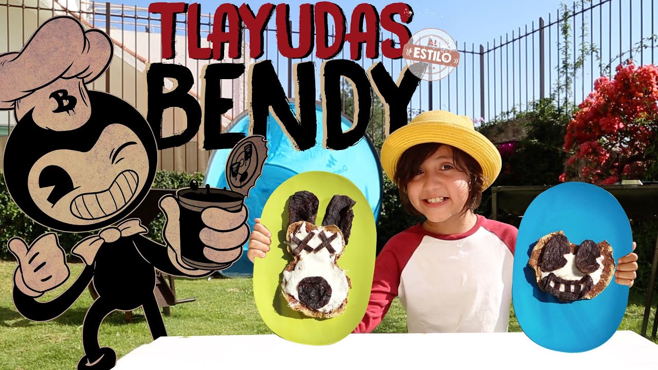 TLAYUDAS al estilo BENDY y la MAQUINA de TINTA De mi BUNKER a Tu Cocina