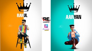 New Trending Crown Photo Editing Picsart Photo Editing - Rahul Editz