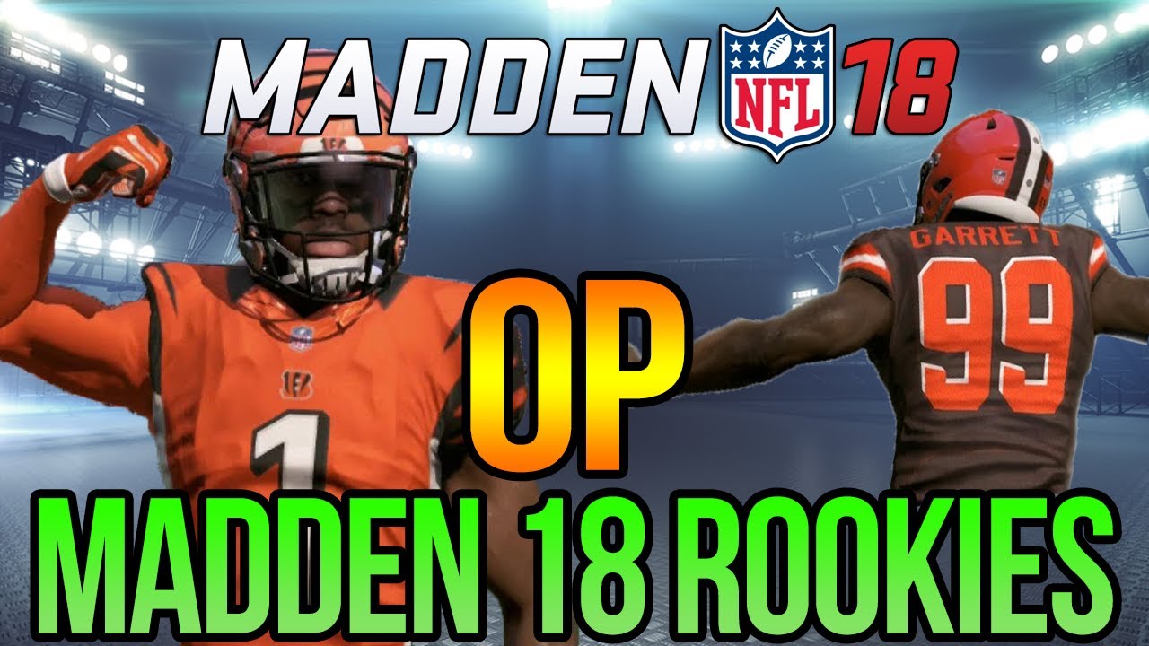 5 Overpowered Rookies in Madden 18 | The Cheese Will Be Real