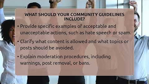 What Should Your Community Guidelines Include? - Everyday-Networking