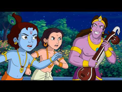 Krishna aur Balram - Who Stole Devi's Veena? | Cartoon for Kids | Adventure Videos