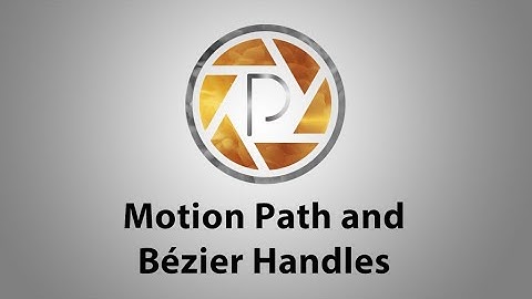 Motion Path Bezier Handles