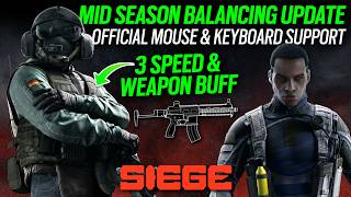 3 Speed Jager, MId Season Balancing Patch Notes - 6News - Rainbow Six Siege