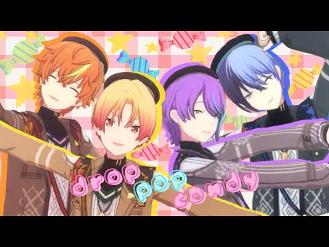 【プロセカMV】男子４人で「drop pop candy」（変身有り）青柳冬弥/神代類/東雲彰人/天馬司【プロセカ男子組】10月プレパス衣装