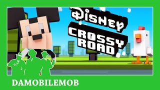 ★ DISNEY CROSSY ROAD by Disney and Hipster Whale OVERVIEW (iOS, Android Gameplay Review) screenshot 1