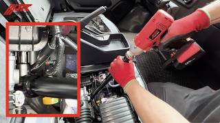 JTC-7507、7508 _ 3/8、 1/2  90° Extension reach ratchet wrench _ 3/8、 1/2  90° 延長桿棘輪扳手